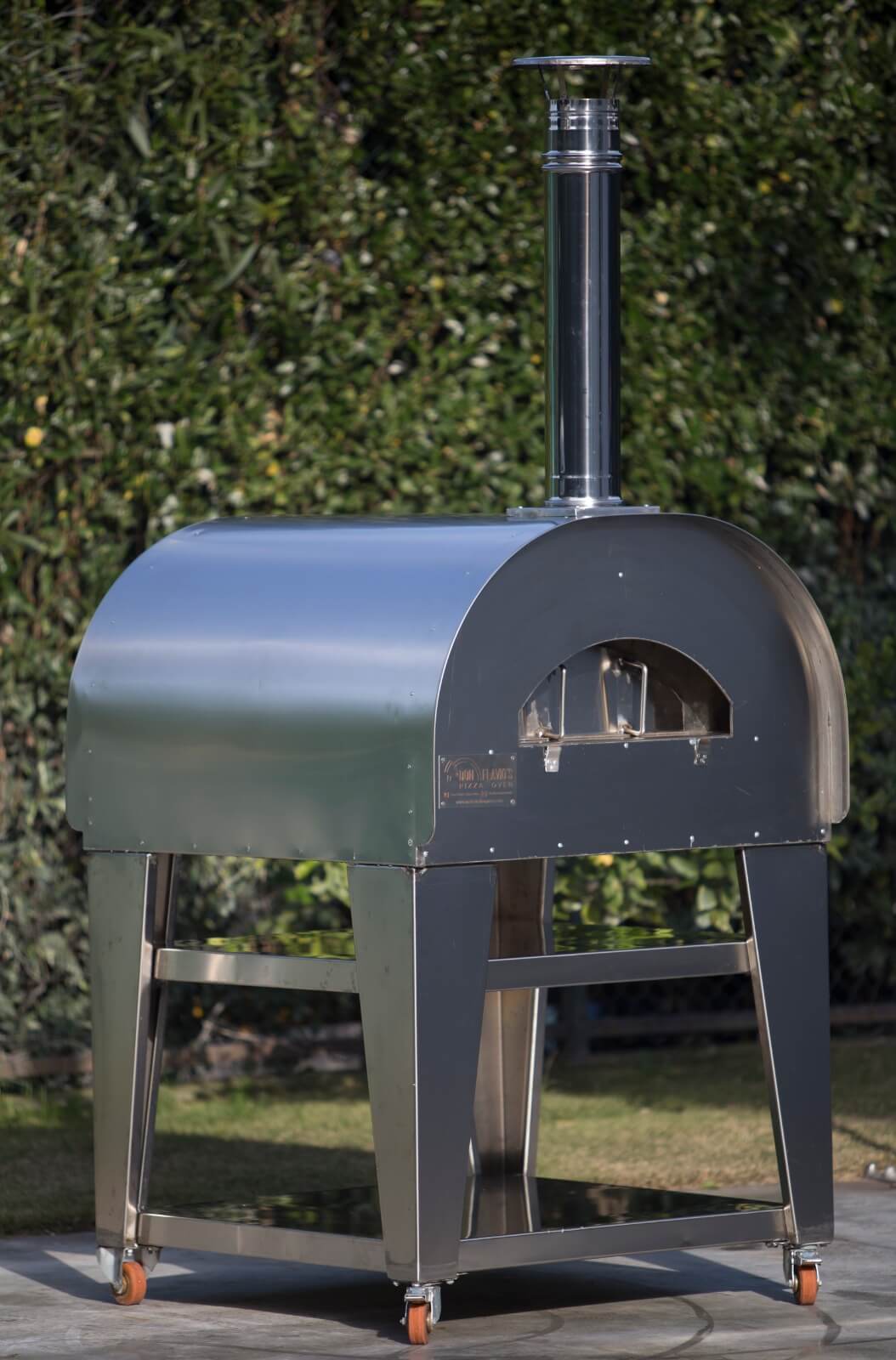 Stainless Steel Pizza Oven • For Sale • Wood Fired Oven From Italy