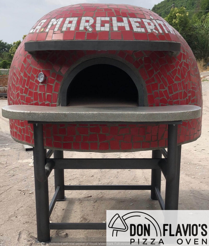 size of Italian brick oven