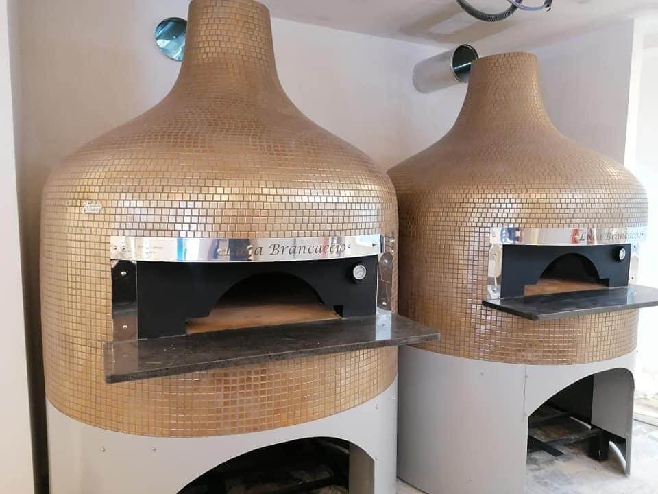 forno con mosaico